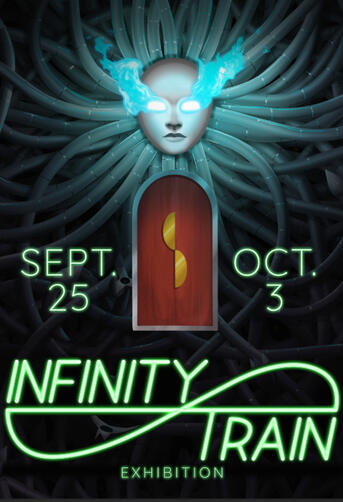 Poster design for Infinity Train fan exhibition